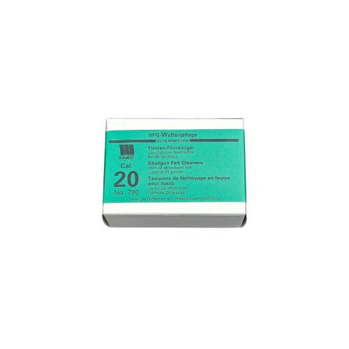 Tisztító filc 20-as kaliber ( 25db/doboz)
