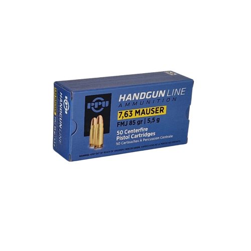 7,63 Mauser Partizán FMJ  5,5g/85gr(A-413)