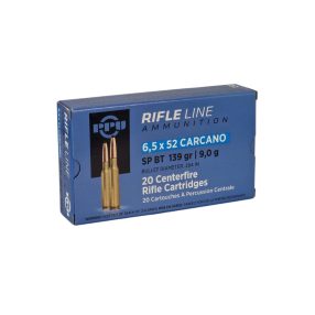 6,5x52 Partizán Carcano SP BT 9,0g/139gr(A-207)