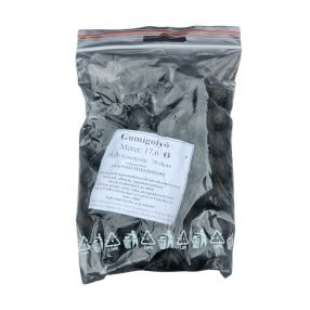 Gumigolyó 17,6 mm  fekete 70 shore