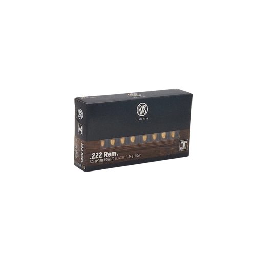 222 Rem. RWS T-Mantel 3,24 g/50gr