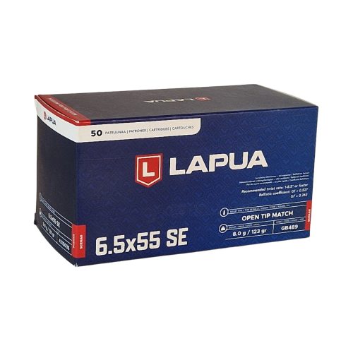6,5x55 Lapua Scenar 8,0 g/123gr