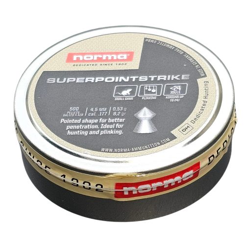 4.5 mm Norma Superpoint Strike  0,53g hegyes <24 Joule  ( 500db)