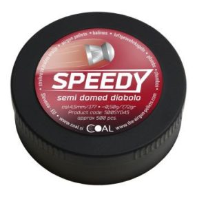 4,5 mm Coal Speedy 0,50g/7,72gr        lencse ( 500 db)
