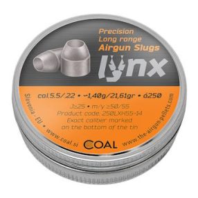 5,5 Coal Lynx Hollow Point 1,4g/21,61gr (250db)