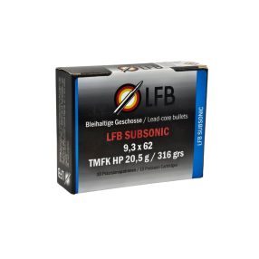 9,3X62 LFB Subsonic 20,5g/316gr
