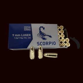 Scorpio pisztoly lőszerek